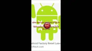 Qhia reset xov tooj kom txhob tiv gmail (วิธีล้างเครื่องโทรศัพท์ทุกรุ่นไม่ให้ติด gmail)