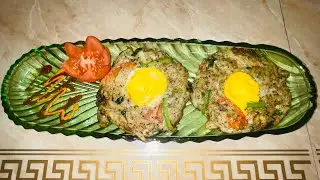 Potato egg nest recipe