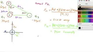 Vectors & Coulomb's Law - Two Dimensions