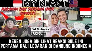 WIDIH GAES! BULE AMERIKA INI BERBAGI PENGALAMAN MUDIK LEBARAN DI BANDUNG INDONESIA