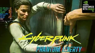 Cyberpunk 2077 Phantom Liberty RTX 3060 Ti Ryzen 5600X 2K Ray Tracing Ultra Settings