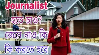 How to become a good journalist | রিপোর্টিং করতে চাও? জেনে নাও secret tips.