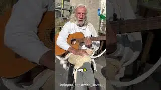 ALMADEUS STAR GIOELI an artist painter and musician who lost his house in the Eaton Fire