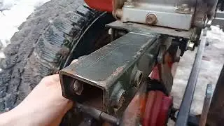 Навеска минитрактора из мотоблока