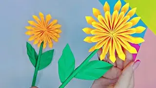 DIY/Beautiful paper flower/Красивый цветок из бумаги