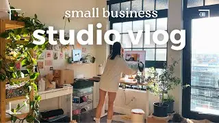 another studio vlog 🌙 🎀  from day to night | found footage vlog 