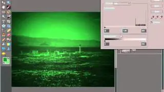 Night Vision Effect in Photoshop Elements