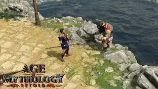 Fall of the Trident: Watch That First Step Walkthrough - Age of Mythology: Retold Campaign