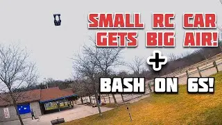 Small rc car gets big air! - Arrma Senton gets sent!