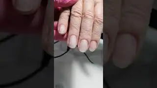 Нежный нюдовый маникюр 😃 Укрепление гелем 🦾 Коррекция ноготков 💅Комбинированный маникюр