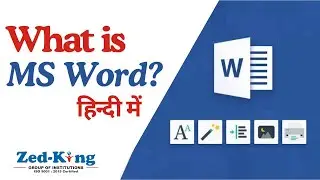 Introduction to MS-Word || MS Word for Beginners|| MS Word tutorial in Hindi || Microsoft Word ||