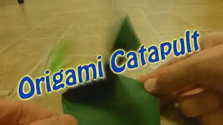Simplified Origami Catapult
