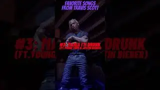 My Top 5 Favorite Travis Scott Songs #shorts #rap #music #travisscott