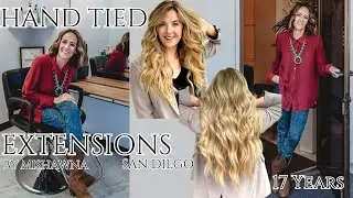 How to get Hand Tied Extensions - San Diego