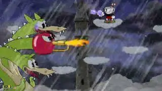 Cuphead Грим Огнепых в эпизоде 