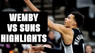 Victor Wembanyama's Highlights vs Phoenix Suns | 3.23.2024