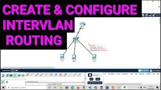 vlan routing  | how to configure vlan routing