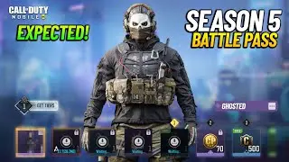 Season 5 Battle Pass Characters CODM - LEAKS COD Mobile