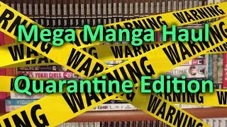 Mega Manga Haul || Quarantine Edition