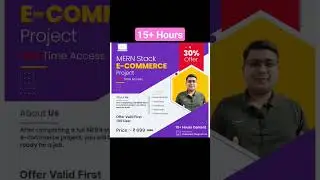 Mern Stack Ecommerce Project #mernstackdeveloper #mernstack #react #node