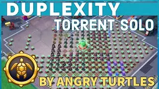 TORRENT SOLO on DUPLEXITY by Angry Turtles - leaderboard tf - BOOM BEACH operation gameplay/strategy