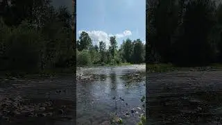 Красивая стоянка перед Атышём