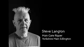 A Rich Seam: Live portrait session of Stephen Langton by Laurence Edwards