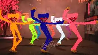 Huggy Wuggy NEON - Meme Coffin Dance (COVER)
