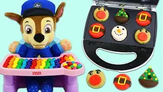 Making Christmas Donuts For Paw Patrol Chase!