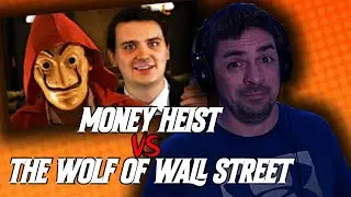 Money Heist vs. The Wolf of Wall Street - Rap Battle! - ft. Keyblade & Gridline Studios // REACTION!