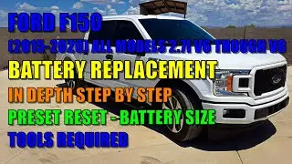 How to Change a Battery in a Ford F150 Automotive Battery Replacement Truck