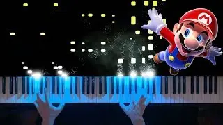 Super Mario Galaxy - Rosalina in the Observatory (Advanced Piano Tutorial)