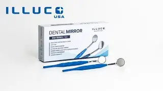 ILLUCO Front Surface Dielectric Dental Mirrors, Anti-Fog and Autoclavable