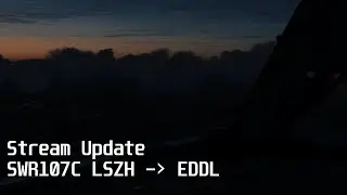 [P3D V4] Swiss A320 Zurich to Düsseldorf - Stream changes