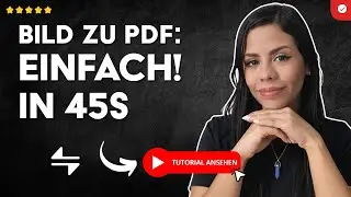 Wie BILD in PDF ohne PROGRAMME Konvertieren in 45 S