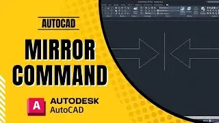 Mirror command in autocad 