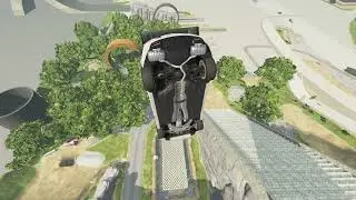 Spike Pit Cras - BeamNG DRIVE \ CRASH CARS IN BeamNG #13