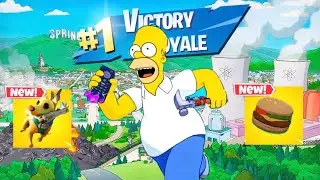 The Fortnite *Simpsons* season is finally here! 