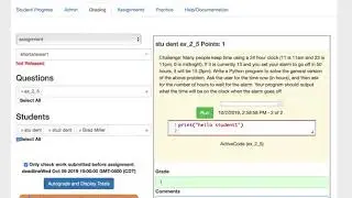 NewGraderDemo