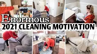 ENORMOUS 2021 WHOLE HOUSE CLEAN + DECLUTTER + ORGANIZE  / CLEAN WITH ME / CLEANING MOTIVATION