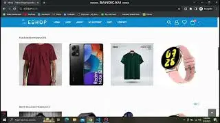 Advanced E-commerce website using Laravel