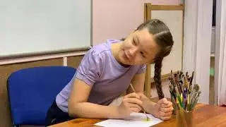 УРОК РИСОВАНИЯ сценка про школу/ приколы про школу 