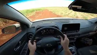 HYUNDAI KONA HYBRID 2024 ACELERANDO NA ROÇA RACE