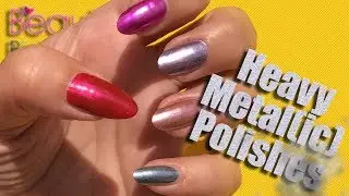 🛍️New Beauty Bigbang Metallic Nail Polishes & Swatches on my Nails🛍️