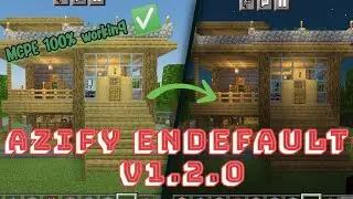 AziFy EnDefault Renderdragon Shader for MCPE 1.20 |NOT CLICKBAIT|