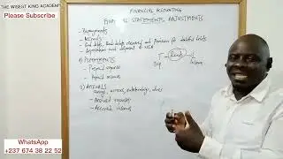 Financial Statements Adjustments (Part 1) Further aspects
