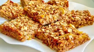 Juicy apple cake without flour, without sugar, without eggs! Lots and lots of apples