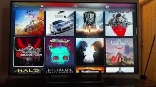 Project xCloud running on Android TV (Sony Bravia) - Test 2
