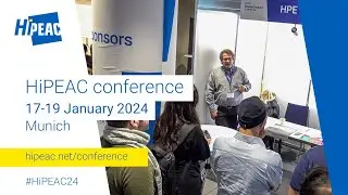 Sustainability, industry, students: Building the future on day 2 of HiPEAC 2024