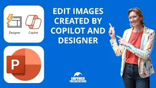 Edit Images Created by Copilot and Designer in PowerPoint